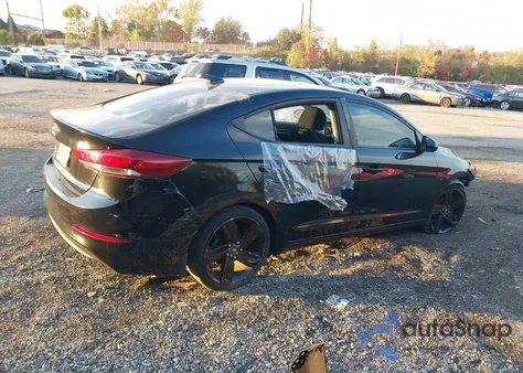 2018 Hyundai Elantra Sel z USA, uszkodzony, nr VIN KMHD84LF4JU445509